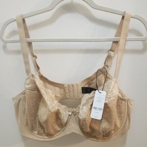 understance Yara 2.0 Flexwire Demi in Champagne 42DD NWT
